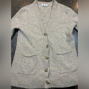 Madewell Size Small Merino Wool Cream Color Sweater